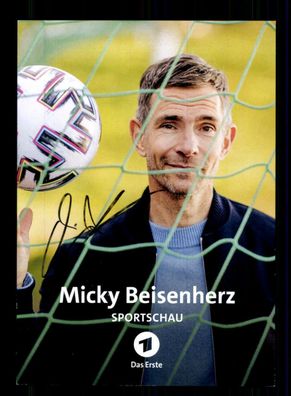 Micky Beisenherz ARD Sportschau Autogrammkarte Original Signiert # BC 190632