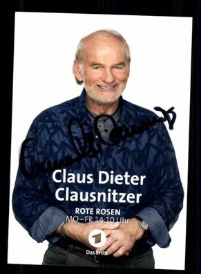 1049 Claus Dieter Clausnitzer Rote Rosen Autogrammkarte orig signiert 