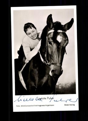 Liselotte Pulver Rüdel Autogrammkarte Original Signiert # BC 191076