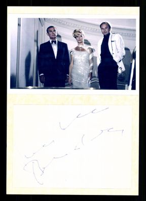 Klaus Maria Brandauer James Bond 007 Original Signiert ## BC G 37006