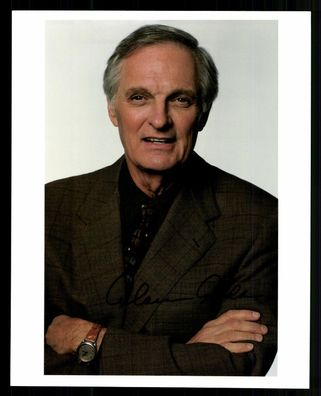Alan Alda Autogrammkarte Druck Signiert ## BC G 36527