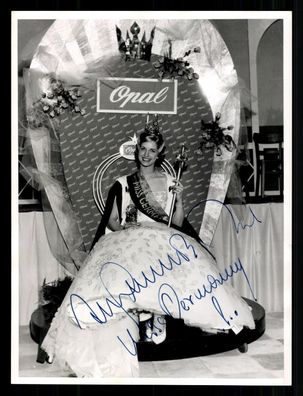 Ingrun Helgard Moeckel Miss Germany 1960 Original Signiert ## BC G 36709