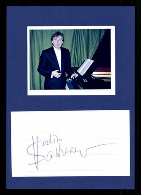 Vadim Zakharov Pianist Original Signiert ## BC G 36938
