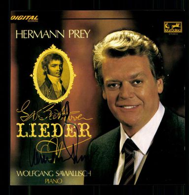 Hermann Prey 1929-1998 Oper Klassik Autogrammkarte Original Sign. ## BC G 36142