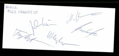 Flez Orange Autogrammkarte Original Signiert ##BC G 36175