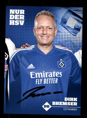Dirk Bremser Autogrammkarte Hamburger SV 2019-20 Original Signiert