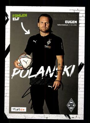 Eugen Polanski Autogrammkarte Borussia Mönchengladbach 2020-21 Original Sign.