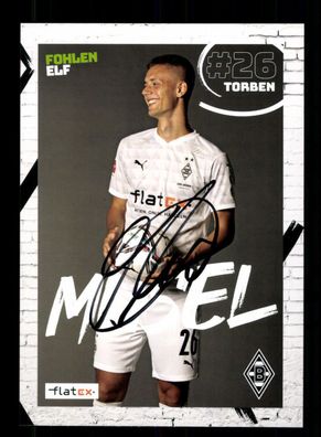 Torben Müsel Autogrammkarte Borussia Mönchengladbach 2020-21 Original Sign.