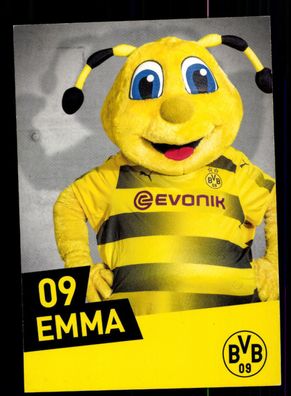 Emma Autogrammkarte Borussia Dortmund 2017-18 USA Karte