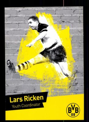 Lars Ricken Autogrammkarte Borussia Dortmund 2017-18 USA Karte