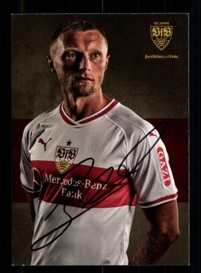 Andreas Beck Autogrammkarte VfB Stuttgart 2018-19 Druck Signiert