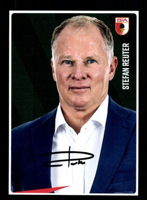 Stefan Reuter Autogrammkarte FC Augsburg 2020-21 Original Signiert
