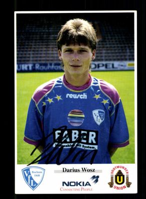 Dariusz Wosz Autogrammkarte VfL Bochum 1993-94 Original Signiert