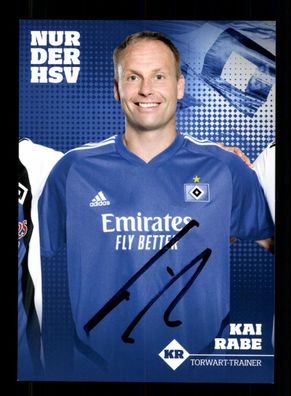 Kai Rabe Autogrammkarte Hamburger SV 2019-20 Original Signiert