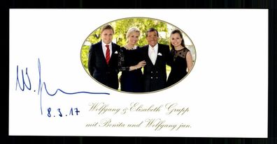 Wolfgang Grupp Autogrammkarte Original Signiert Wirtschaft # BC G 36137