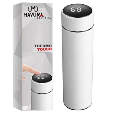 ThermoTouch Smarte Thermoskanne Thermosflasche Kaffeekanne Teekanne Edelstahl