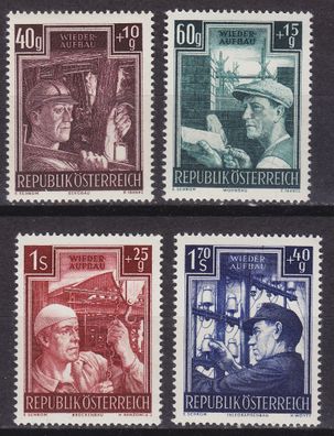 Österreich Austria [1951] MiNr 0960-63 ( * */ mnh )