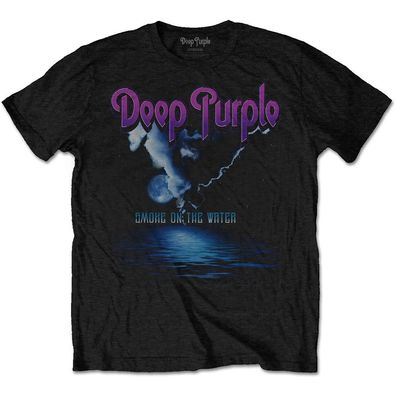 Deep Purple Shirt Smoke on the water - Größe: S