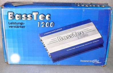 Elta Basstec 1200 Auto Power Verstärker Endstufe 780W 4Kanal Bass Boost Tri Modi