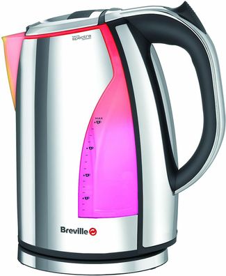 Breville Spectra Tee Wasserkocher 2200W 1,7L 360° Wechsel LED EVER Edelstahl