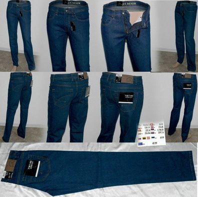 FST IND Ultra Blue 1120 Regular Fit Stretch Jeans W 33 42 L 34 36 Dunkel Blau