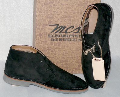 Marlboro Classic MCS Trevor MX.172M.006 Suede Leder Business Schuhe 40 44 Black