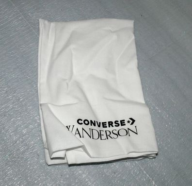 Converse JW Anderson Schuhe Aufbewahrung Tasche Cotton Schuh Sack 37x40cm Weiß
