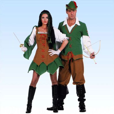 Robin Hood Herren Kostüm Gr. 58 Kostüm Mittelalter Faschingskostüm Sherwood