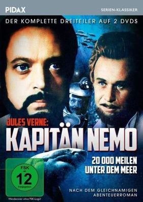 Kapitän Nemo - 20.000 Meilen unter dem Meer (DVD] Neuware