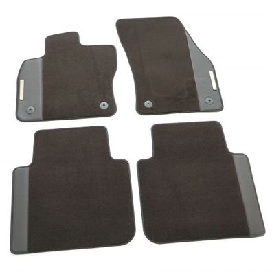 Original Seat Tarraco Premium Textil Fußmatten 4x Stoffmatten Logo 5FJ863011DLOE