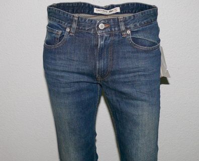 Lacoste HH950900CDZ Classic Stretch Jeans Hose Modern Standard Fit W30 L34 Blue