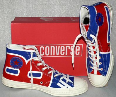 Converse 159396C ALL STAR CTAS 70 Hi Textil Schuhe Sneaker Boots 46,5 Blau Rot E