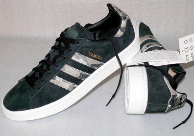 Adidas B37821 Campus Rau Suede Leder Scater Schuhe Running Sneaker 41 45 Black