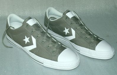 Converse 161072C ALL STAR PLAYER OX Canvas Schuhe Sneaker Boots 45 Dark Stucco