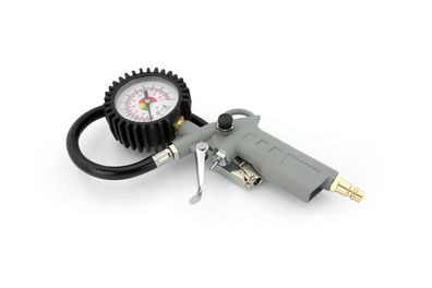 Reifenfüllpistole mit Manometer Reifenfüller Luftdruckprüfer Füllpistole Luftdruck