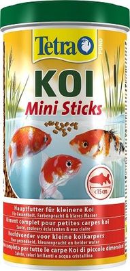 Tetra Pond Koi mini Sticks 1 l Fischfutter für heranwachsende Koi