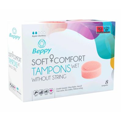 Beppy Soft-Comfort-Tampons 8er wet
