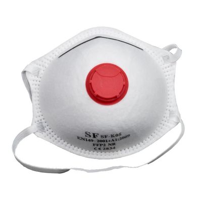 Feinstaubmaske FFP2 mit Ausatmungs-Ventil, Staubmaske, 20 Stück