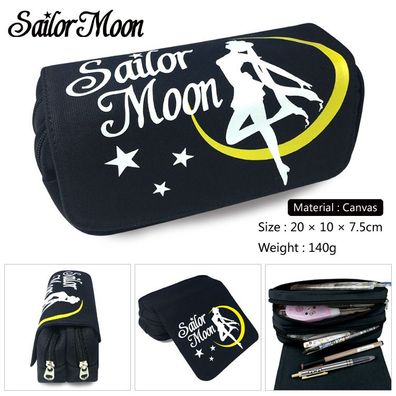 Sailor Moon Mäppchen Druck Stiftebox Tsukino Usagi Luna Schreibwaren Makeup Tasche