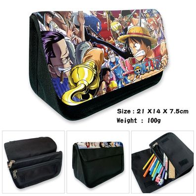 Anime One Piece Mäppchen Chopper Robin Stiftebox Schreibwaren Stifttasche 21x14x7.5