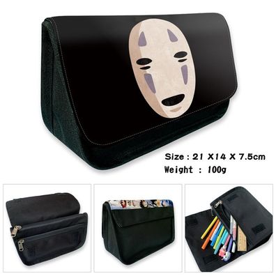 Spirited Away Mäppchen No Face Man Stiftebox Schreibwaren Geldbörse Schwarz03