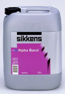 Sikkens Alpha Barol 10 Liter farblos