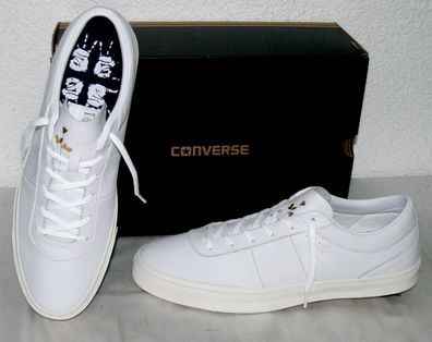 Converse 155626C ONE STAR CC OX Echt Leder Schuhe Sneaker Boots 45 46,5 White