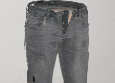 Jack & Jones Tim Original AM 076 Herren Jeans Stretch Slim W 28 36 L 30 36 Grau