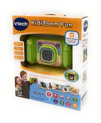 Vtech Kidizoom Fun Kamera Kinderkamera 10in1 grün 5 MP Spiele Selfie Videos NEU