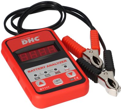 DHC Batterietester BT111 für 12V Blei-Säure Batterien