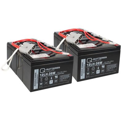 Ersatz-Akku für APC-Back-UPS RBC12 fertiges Batterie Modul zum Austausch Plug & Play