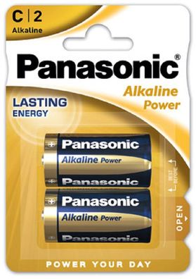 Panasonic C Baby Alkaline Power 1,5V Batterie 2er Blister