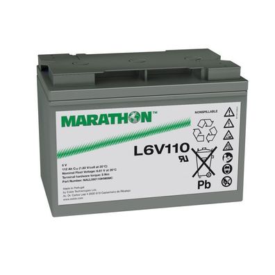 Exide Marathon L6V110 6V 112Ah AGM Blei Akku VRLA