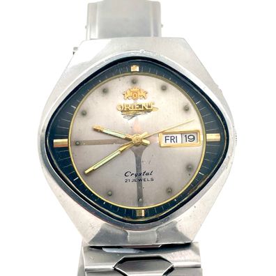 Orient Automatic Vintage Herren Armband Uhr Stahl